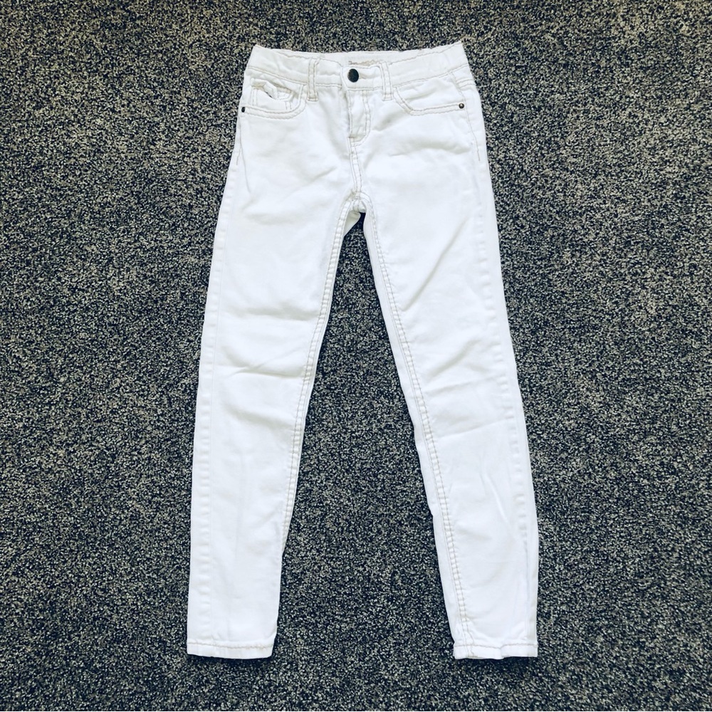 Girl’s White Jeans | Size Youth 8 | Imperial Star